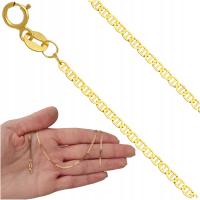 Bransoletka złota żyletka 19cm 2mm złoto pr.585 SPLOT GUCCI