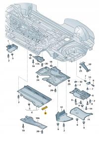 Audi OE 8K0825211B osłona