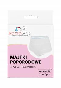 MAJTKI POPORODOWE SIATECZKOWE WIELORAZOWE M 2 SZT. BOCIOLAND