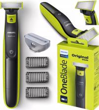 PHILIPS ONE BLADE БРИТВА ДЛЯ БОРОДЫ ДВУХСТОРОННИЙ ТРИММЕР ДЛЯ БРИТЬЯ ONEBLADE