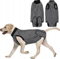 UBRANKO BODY POOPERACYJNE PO KASTRACJI DLA PSA SZARE XS NA RZEP