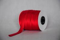 MG LAMÓWKA zaprasowana SATYNA 18mm CZERWONY 41