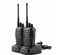 2X WALKIE TALKIE КОМПЛЕКТ BAOFENG BF-888S БОЛЬШОЙ МОЩНОСТИ НАУШНИКИ