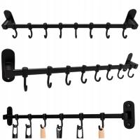 ВЕШАЛКА ДЛЯ КУХОННЫХ ПРИНАДЛЕЖНОСТЕЙ, ДЕРЖАТЕЛЬ ДЛЯ КРЮЧКОВ, ОРГАНАЙЗЕР ДЛЯ КУХНИ, ЛОФТ