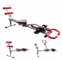 Wioślarz mechaniczny/Trener brzucha Styletics-12-st. regulacja opór,licznik