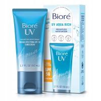 Bioré UV Aqua Rich SPF 50 PA Japoński codzienny krem nawilżający do twa