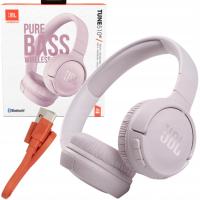 Słuchawki bezprzewodowe nauszne JBL Tune 510BT różowe