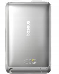 Powerbank indukcyjny BASEUS Nomos Qi2 10000 mAh 45W Szary