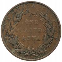 32065. Indie Brytyjskie, 1/4 anny, 1835r.