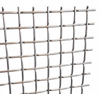 Siatka nierdzewna jednostronnie płaska 15x15mm grubość 3mm format 100x50cm