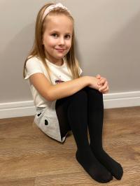 DESU детские колготки черный полиамид