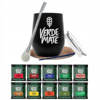 Zestaw Yerba Mate Verde Mate 10x50g TermoLid