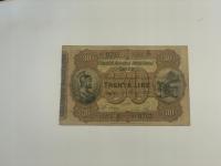 Włochy - Sardynia - 30 lir - rzadki