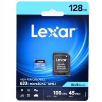 Karta 128 GB Lexar 633X microSDHC/SDXC (V30) R95/W45