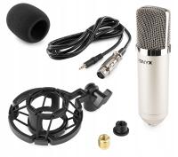 XLR конденсаторный микрофон комплект кабель корзина анти