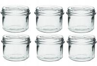 6X 235 мл стеклянная банка стеклянные банки для меда десерт паштет мясо еда