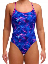 Strój kąpielowy jednoczęściowy FUNKITA Rising Tide Diamond Back 14 (UK36) L