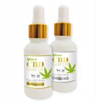 CBD Gold Oil 500mg olejek dla psa kota 30 ml 1szt