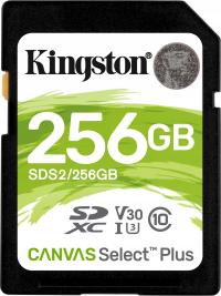 Karta pamięci Kingston Canvas Select+ SD 100/85MB/s SDS2/256GB