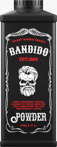 BANDIDO LUXURY BARBER POWDER TALC FRYZJERSKI 260G