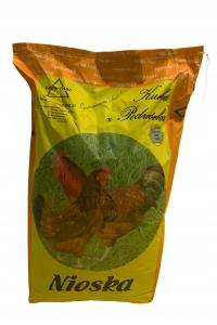 Pasza dla niosek Nioska 2 Granulat aż 17% BIAŁKA FERM-PASZ z czosnkiem 25kg