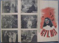 GILDA -film prod. USA -program kinowy -lata 40-te