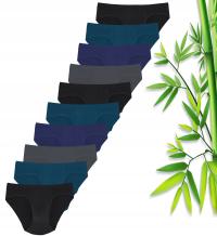 10 x slipy męskie bambusowe