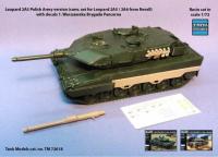 Tank Models TM72018 1/72 Leopard 2A5 z 1. Warszawskiej Brygady Pancernej