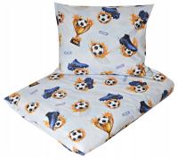 KOMPLET POŚCIELI BAWEŁNIANEJ 140x200 PODUSZKA 60x50 BAWEŁNA 100%