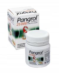 Пангрол 25 000 пищеварительные ферменты поджелудочной железы 20 капсул