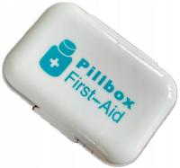 POJEMNIK ORGANIZER na PIGUŁKI LEKARSTWA DROBIAZGI dzielony 8 przegród 11cm