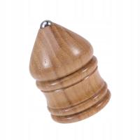 Gyro Wooden Top Toy Kids Rozwój poznawczy Brązowy