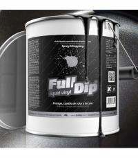 FULL DIP Folia guma w sprayu CZARNY METALLIC 4L