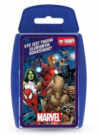 MARVEL UNIVERSE KARTY TOP TRUMPS gra dla 2 graczy karciana PROSTA wojna