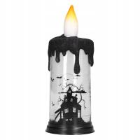 s Light Decorative Halloween Snow Globe Candles Light for Holiday for Party