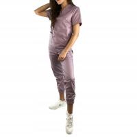 Медицинская блузка Scrubs DuduMed порошковый розовый XL