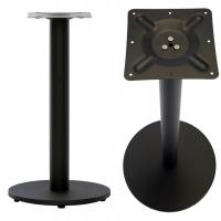 POSTUMENT DO STOŁU PODSTAWA NOGA METALOWA CZARNA STOLIKA LOFT ARP-178