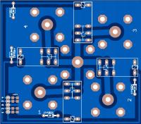 Płytka PCB do przełącznikia 4 anten