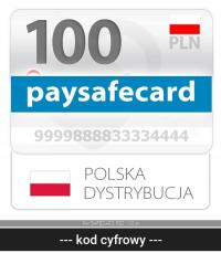 PAYSAFECARD PSC 100 рублей