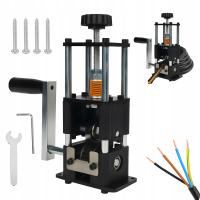 WIELOFUNKCYJNY KOROWARKA MASZYNA DO PRZEWODÓW KABLI ODIZOLOWYWACZ 3 HOLES