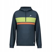 Bluza męska Head Topspin Hoodie Man navy/lightlime
