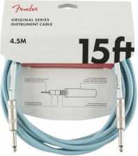 Fender Original Series Instrument Cable, 4,5m Daphne Blue