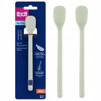 LOVI PIERWSZA ŁYŻECZKA DO KARMIENIA 2 SZT. GREEN