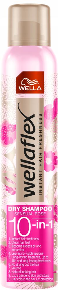 Wellaflex Sensual Rose Suchy Szampon 180ml