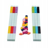Цветные гелевые ручки LEGO DOTS (6 шт.) с плиткой для украшения