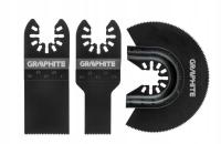 GRAPHITE 56h070 набор пильных дисков для дерева, 3 шт.