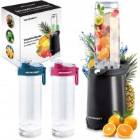 BLENDER KIELICHOWY SMOOTHIE DO KOKTAJLI BERDSEN 700W + 2 BUTELKI 0,57L + POSZERZONY PAKIET OCHRONNY NA 25 MIESIĘCY