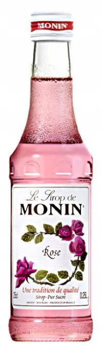 Syrop smakowy MONIN ROSE - różany 250 ml