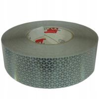 Серебристая непрерывная светоотражающая лента, 50 МБ