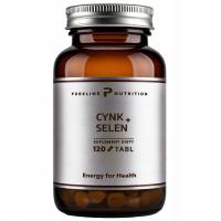 CYNK 43,9 mg i SELEN 200 µg 120 tabletek - Odporność Skóra Włosy Paznokcie